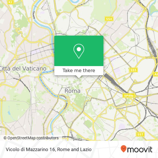 Vicolo di Mazzarino 16 map