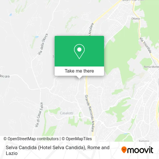 Selva Candida (Selva Candida Hotel) map