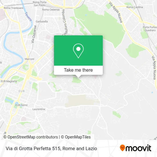 Grotta Perfetta Street 515 map