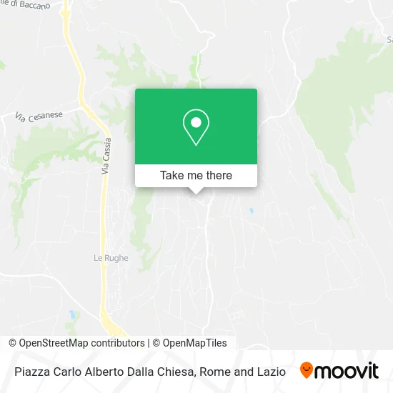 Piazza Carlo Alberto Dalla Chiesa map