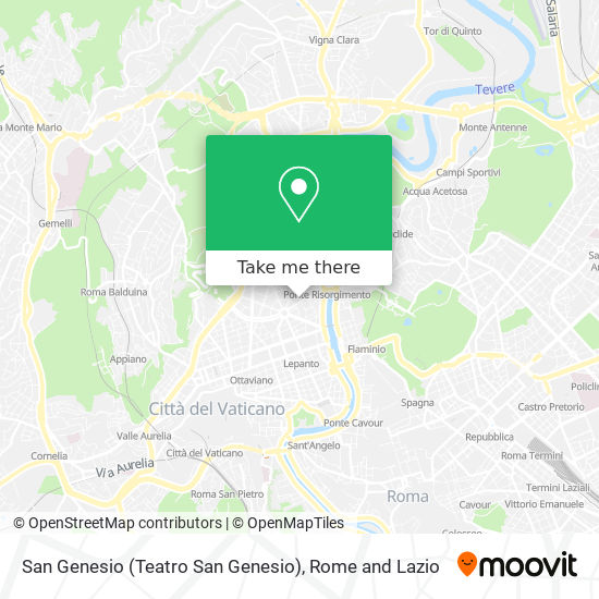 San Genesio (Teatro San Genesio) map