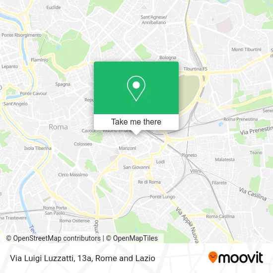 Via Luigi Luzzatti, 13a map