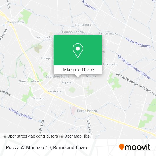 Piazza A. Manuzio 10 map
