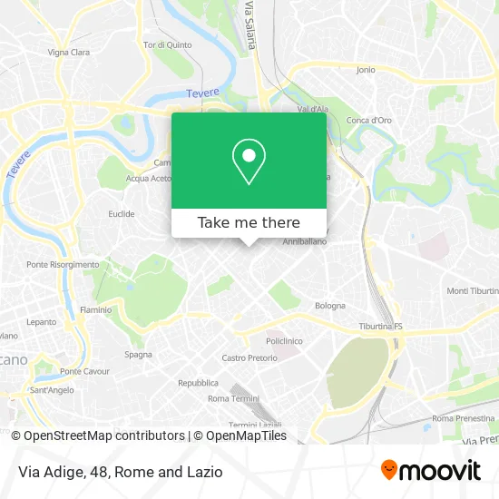 Adige Street, 48 map