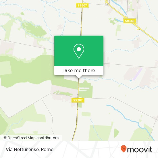 Via Nettunense map