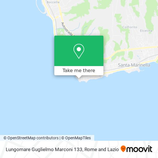 Lungomare Guglielmo Marconi 133 map