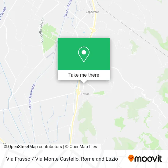 Frasso Street / Monte Castello Street map