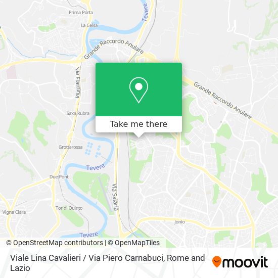 Viale Lina Cavalieri / Via Piero Carnabuci map