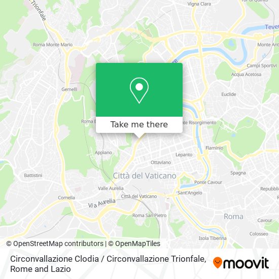 Circonvallazione Clodia / Circonvallazione Trionfale map