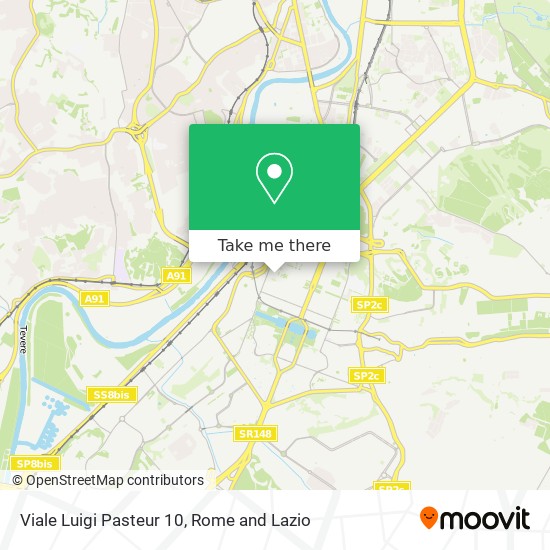 Viale Luigi Pasteur 10 map