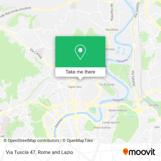 Tuscia Street 47 map
