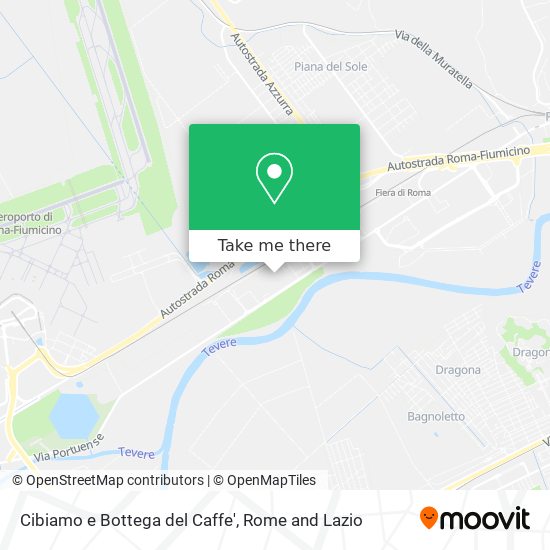 Cibiamo e Bottega del Caffe' map