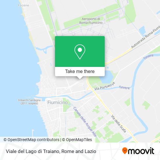 Viale del Lago di Traiano map