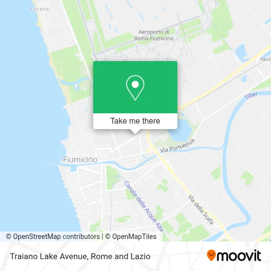 Traiano Lake Avenue map
