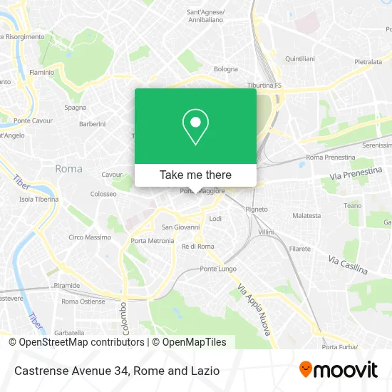 Castrense Avenue 34 map