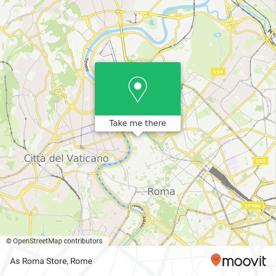 As Roma Store map