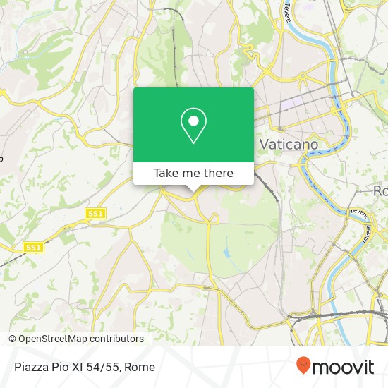 Piazza Pio XI 54/55 map