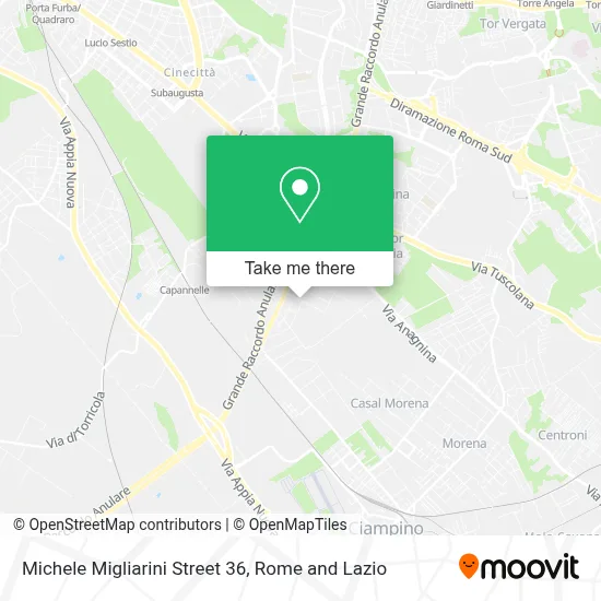 Michele Migliarini Street 36 map