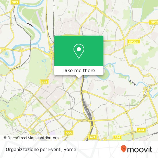 Organizzazione per Eventi map