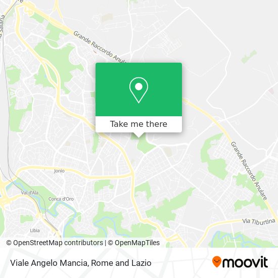 Viale Angelo Mancia map