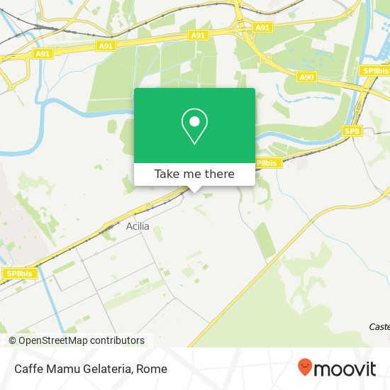 Caffe Mamu Gelateria map