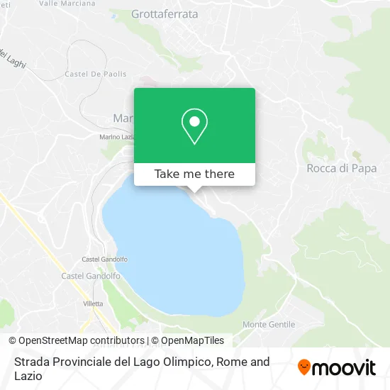 Provincial Road of Olympic Lake map