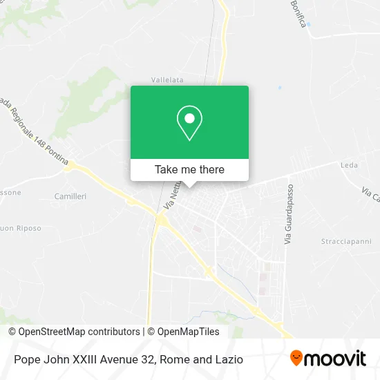 Pope John XXIII Avenue 32 map