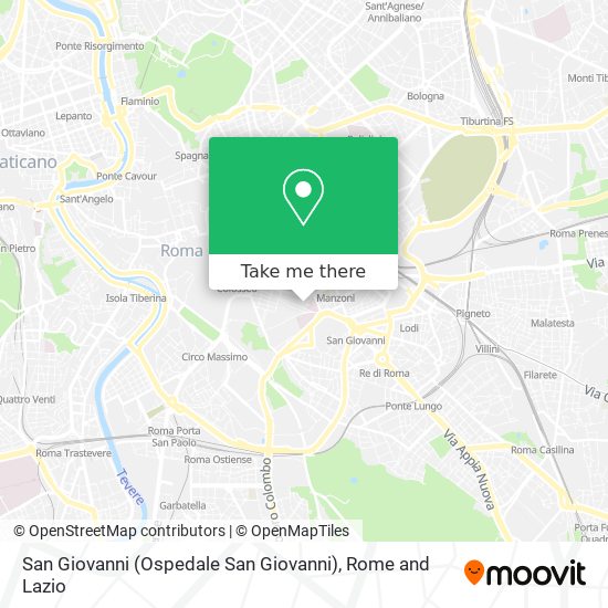 San Giovanni (Ospedale San Giovanni) map