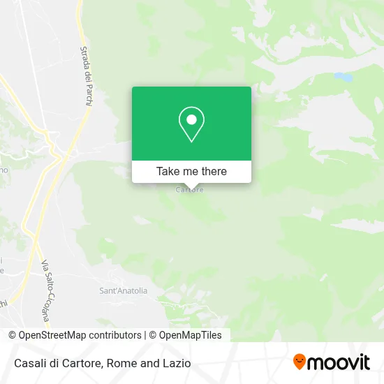 Casali di Cartore map