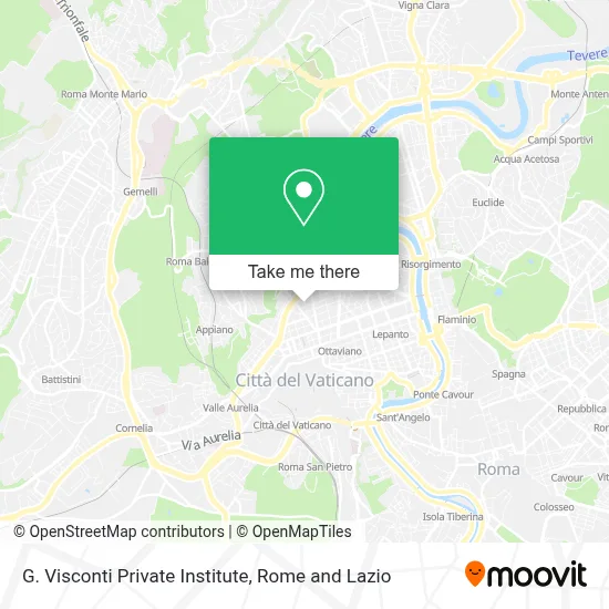 G. Visconti Private Institute map