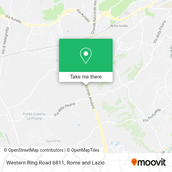 Western Ring Road 6811 map