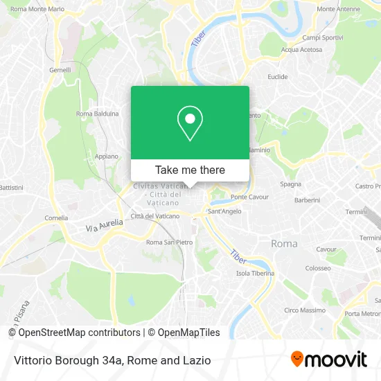 Vittorio Borough 34a map
