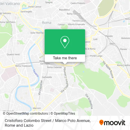 Cristoforo Colombo Street / Marco Polo Avenue map