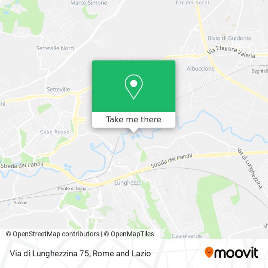 Via di Lunghezzina 75 map