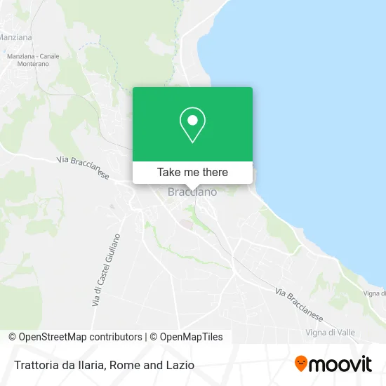 Trattoria by Ilaria map