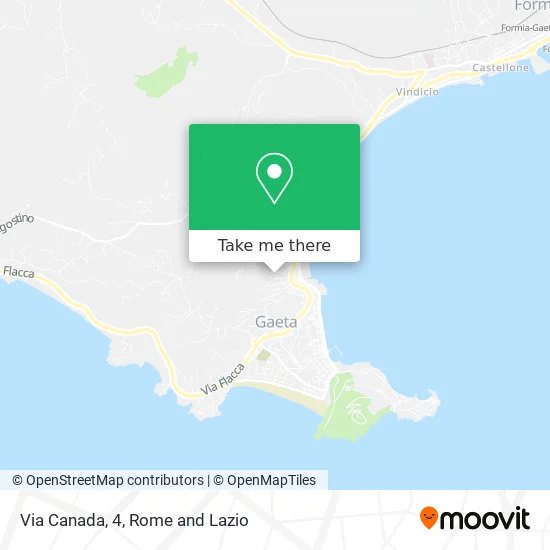 Canada Street, 4 map