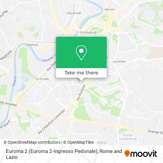 Euroma 2 (Euroma 2-Ingresso Pedonale) map
