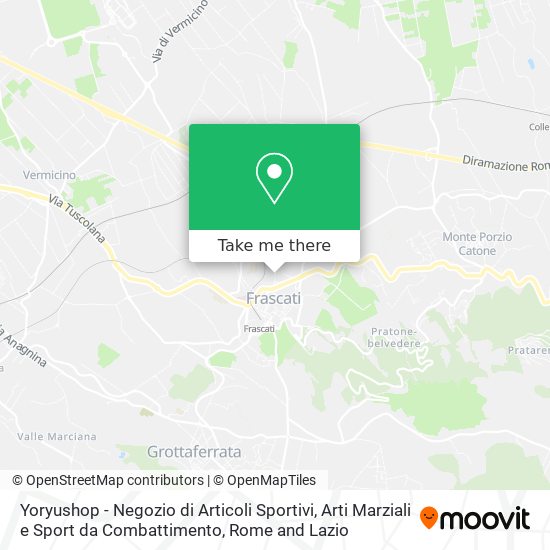 Yoryushop - Negozio di Articoli Sportivi, Arti Marziali e Sport da Combattimento map