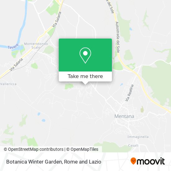 Botanica Winter Garden map