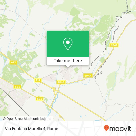 Via Fontana Morella 4 map