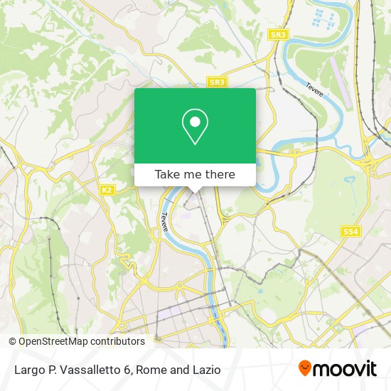 Largo P. Vassalletto 6 map