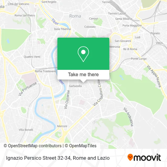 Ignazio Persico Street 32-34 map