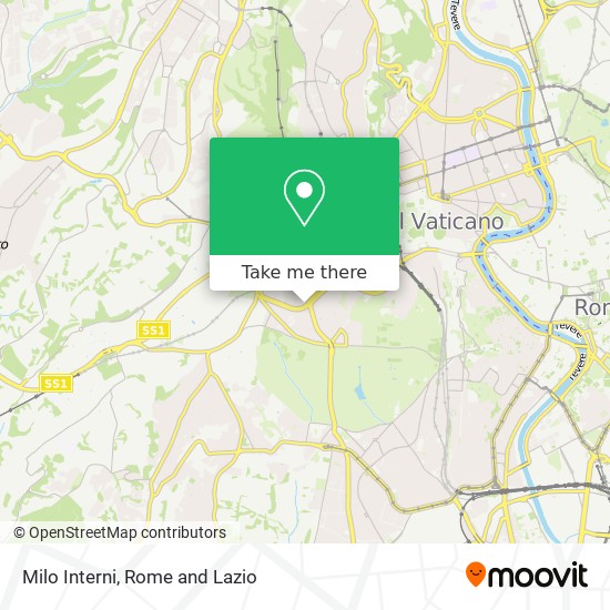 Milo Interni map