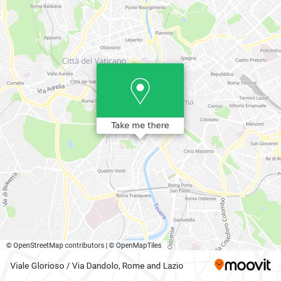 Viale Glorioso / Via Dandolo map
