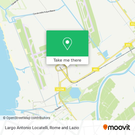 Largo Antonio Locatelli map