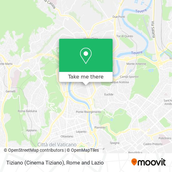 Tiziano (Cinema Tiziano) map