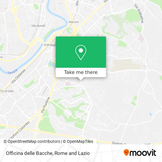 Officina delle Bacche map