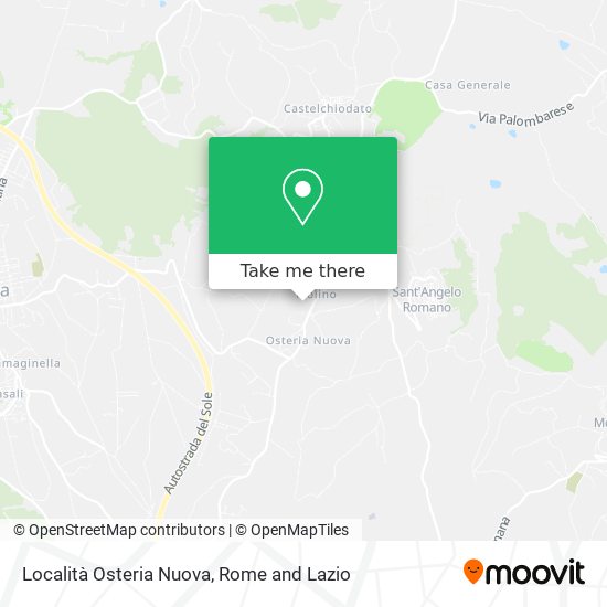 Località Osteria Nuova map