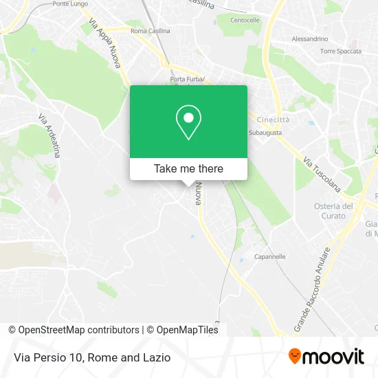 Via Persio 10 map