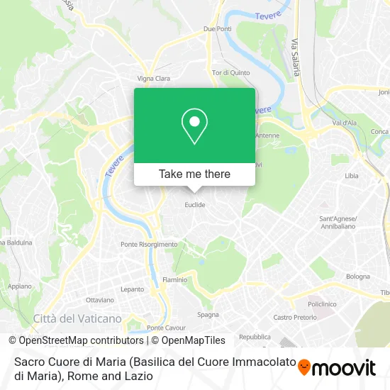 Sacro Cuore di Maria (Basilica del Cuore Immacolato di Maria) map